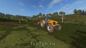 Мод «Renault Ares 550 RZ» для Farming Simulator 2017