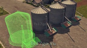 Мод «Grains Storage Silo Placeable» для Farming Simulator 2017