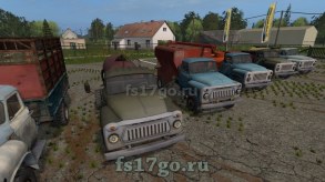 Мод Пак «ГАЗ-52 / 53 и модули» для Farming Simulator 2017