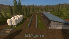 Мод карта «Giga Farm» для Farming Simulator 2017