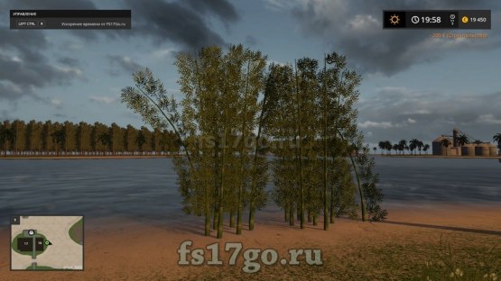 Мод размещаемый Бамбук для Farming Simulator 2017