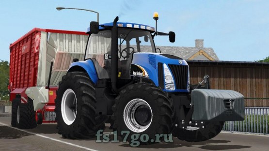 Мод «New Holland TG series» для Farming Simulator 2017