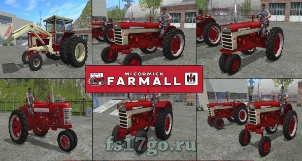 Пак тракторов «Farmall Pack» для Farming Simulator 2017
