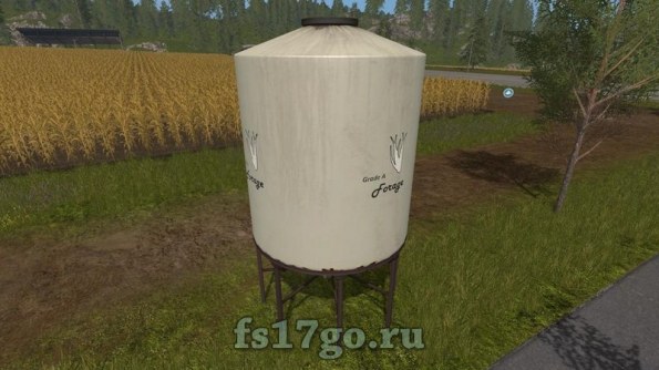 Мод кормовой резервуар «Forage Tank» для Farming Simulator 2017