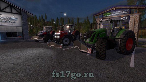 Мод «Protector Weight 2000kg» для Farming Simulator 2017