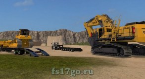Мод карта «Dirt Dig» для Farming Simulator 2017