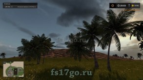 Мод «Кокосовые пальмы» для Farming Simulator 2017