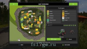 Карта «Hopfenbachtal» для Farming Simulator 2017