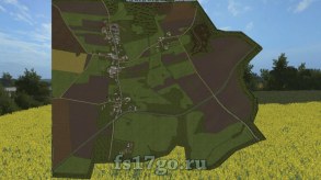 Мод карта «Mazury» для Farming Simulator 2017