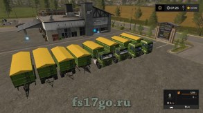 Мод «Fliegl Transport Pack» для Farming Simulator 2017
