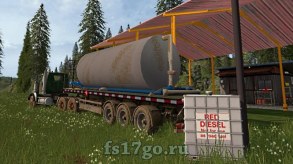 Мод «FuelTrailer» для Farming Simulator 2017