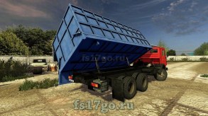 Мод грузовик «КамАЗ-55102» для Farming Simulator 2017