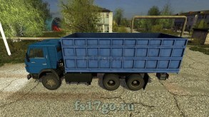 Мод грузовик «КамАЗ-55102» для Farming Simulator 2017