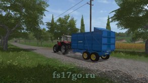 Мод «West 10t Silage Trailer» для Farming Simulator 2017
