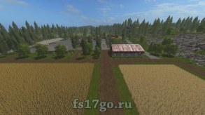 Карта «Hagenstedt Productions» для Farming Simulator 2017