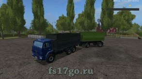 Мод «КамАЗ 43118»для Farming Simulator 2017