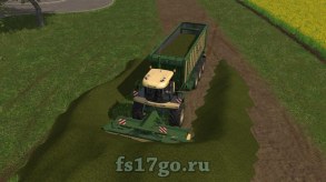 Мод «Krone Big-ZX550» для Farming Simulator 2017