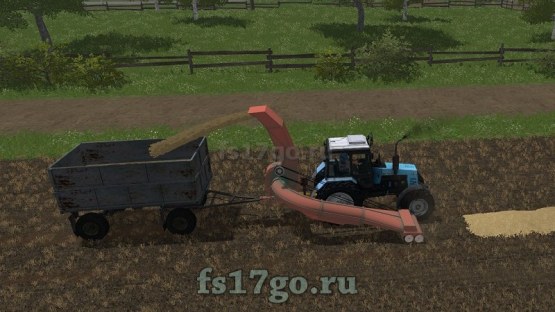 Мод «Фуражир навесной ФН–1,2» для Farming Simulator 2017