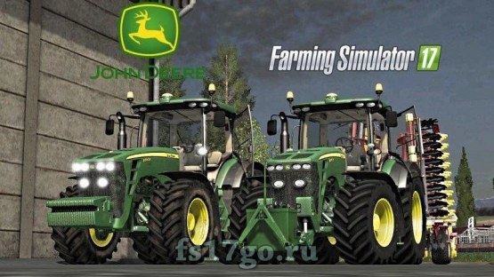 Мод  «John Deere 8345R» для Farming Simulator 2017