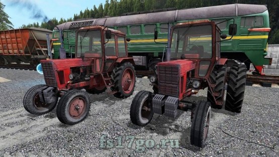 Мод «МТЗ-80 Красный» для Farming Simulator 2017