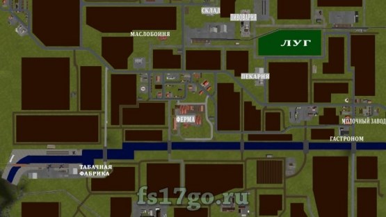 Карта Sudhemmern Private Edition RUS для Farming Simulator 2017