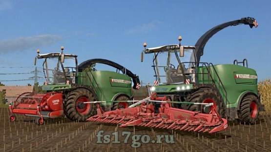 Мод «FENDT KATANA 65/85» для Farming Simulator 2017