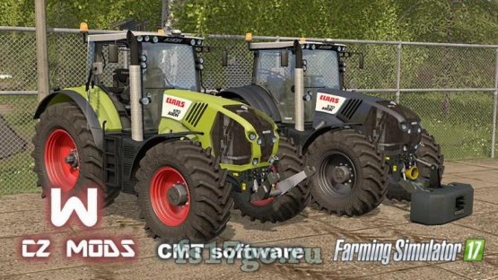 Мод «Claas Arion 600 & Axion 800 Series» для Farming Simulator 2017