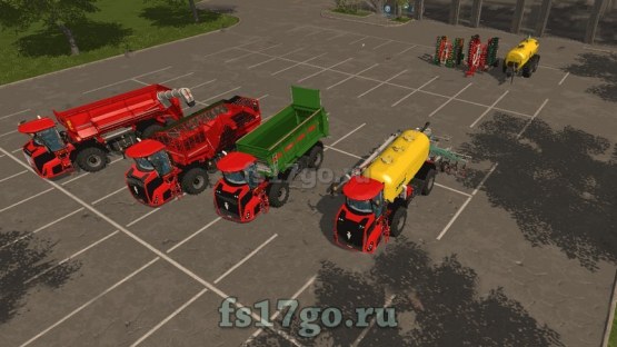 Мод Пак модули «Holmer Pack» для Farming Simulator 2017