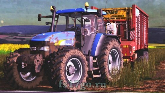 Мод «New Holland Tm 175/190» для Farming Simulator 2017