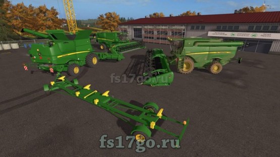 Мод «John Deere S600I Series Pack» для Farming Simulator 2017