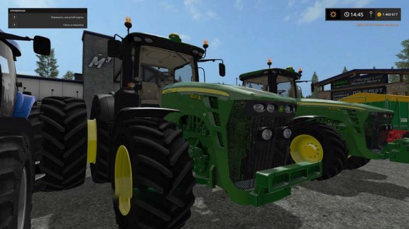 Мод  «John Deere 8345R» для Farming Simulator 2017