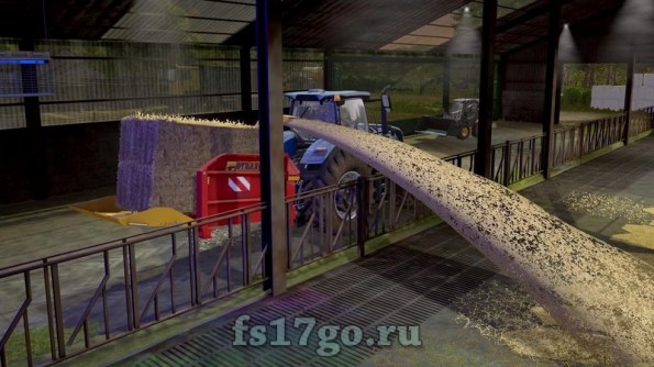 Мод «Straw Blower Gyrax 2703» для Farming Simulator 2017