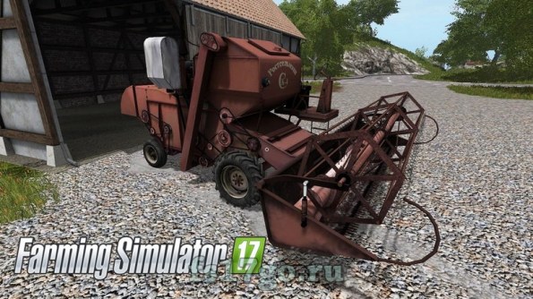 Мод комбайн «СК-4» для Farming Simulator 2017