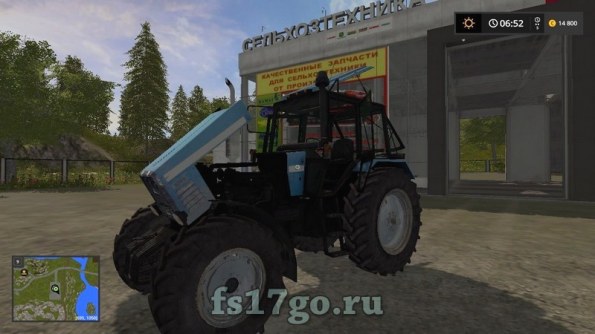Мод трактора «МТЗ-1221» для Farming Simulator 2017