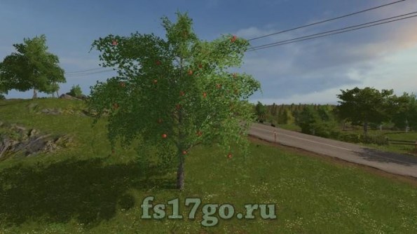 Мод деревья «Apple Tree» для Farming Simulator 2017