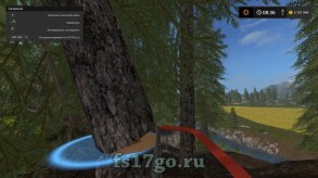Мод Ножовка (с функцией) для Farming Simulator 2017