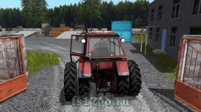 Мод «МТЗ-80 Красный» для Farming Simulator 2017