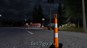 Мод «Traffic Cones Pack» для Farming Simulator 2017