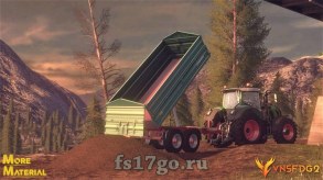 Мод «More Material (земля и песок)» для Farming Simulator 2017