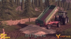 Мод «More Material (земля и песок)» для Farming Simulator 2017