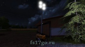 Мод «Construction Light Trailer» для Farming Simulator 2017