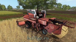 Мод «Колос СК-6» для Farming Simulator 2017
