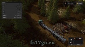 Мод «Flieg Timber Runner Wide AutoLoad» для Farming Simulator 2017