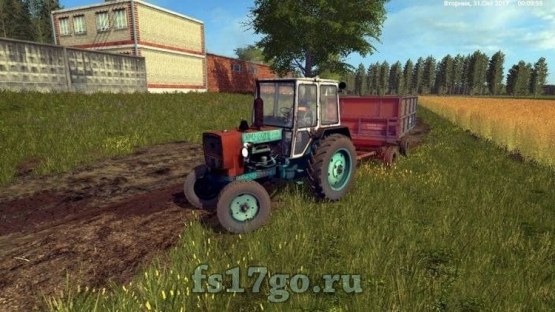 Мод тракторы «ЮМЗ 6КЛ» для Farming Simulator 2017