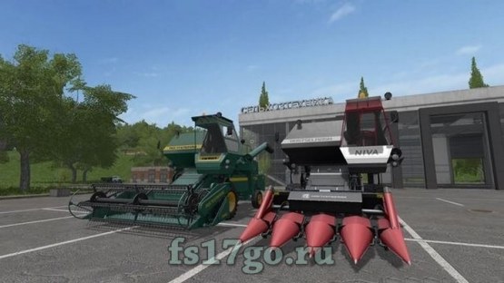 Мод Пак «Ростсельмаш Нива-Эффект» для Farming Simulator 2017