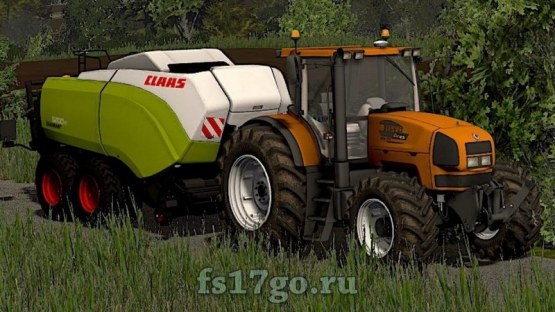 Мод «Claas Quadrant 5300fc» для Farming Simulator 2017