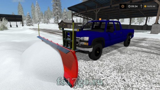 Мод «2006 Silverado 2500hd Plow Truck» для Farming Simulator 2017