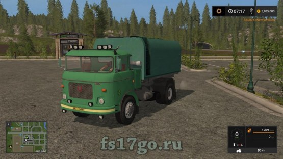 Мод «Liaz 706 MP VLH» для Farming Simulator 2017