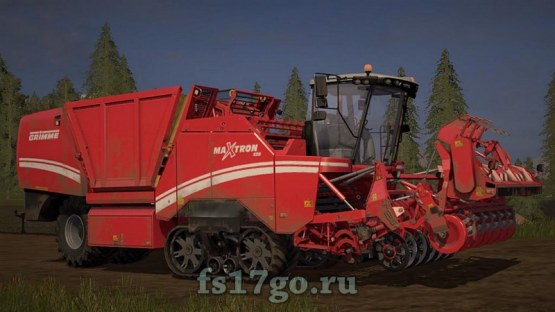 Мод «Grimme Maxtron 620 II» для Farming Simulator 2017