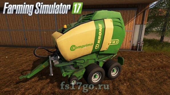 Мод «Krone Comprima 180» для Farming Simulator 2017